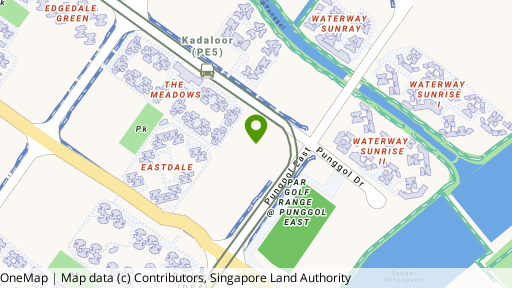 Map showing the location of Riverparc Residence