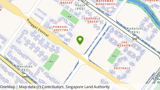 Map showing the location of The Amore