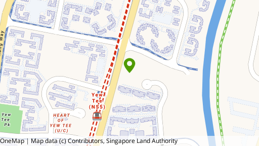 Map showing the location of Regent Grove
