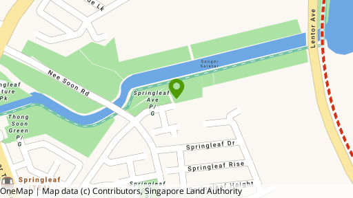 Map showing the location of Dalla Vale