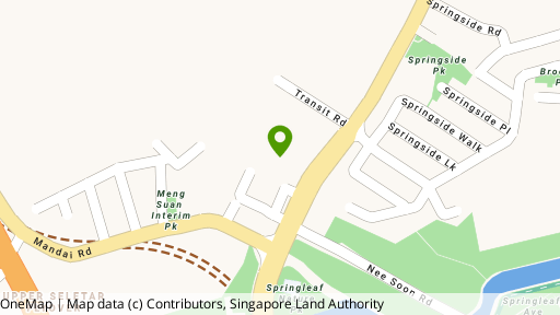Map showing the location of Hong Heng Garden
