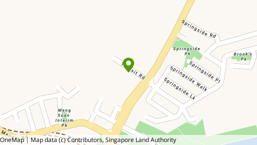 Map showing the location of Roots @ Transit