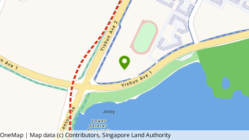 Map showing the location of The Estuary