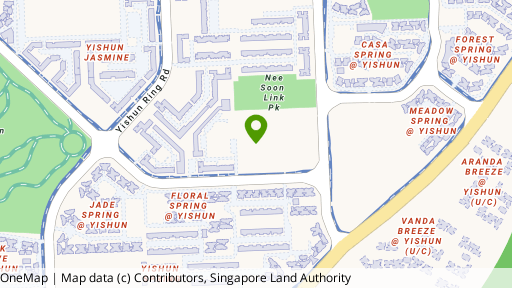 Map showing the location of The Canopy