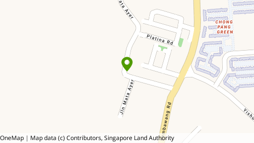 Map showing the location of Gardenia Court