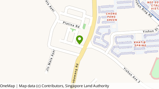 Map showing the location of Goodlink Park
