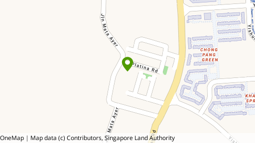 Map showing the location of 32E Platina Road