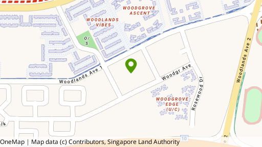 Map showing the location of Woodgrove Condominium