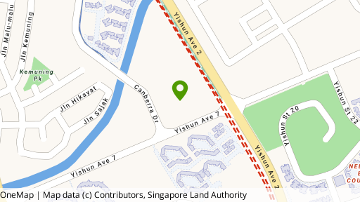 Map showing the location of Eight Courtyards