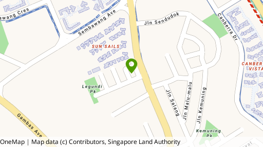 Map showing the location of 2 Jalan Legundi