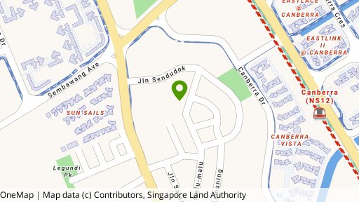 Map showing the location of 59L Jalan Malu-Malu