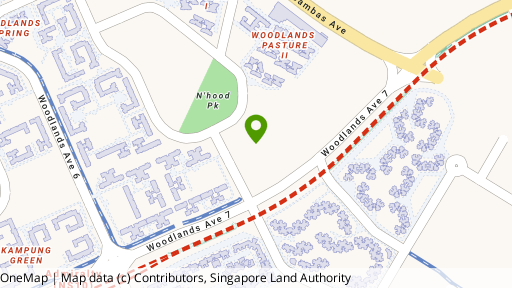 Map showing the location of Woodsvale