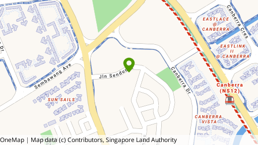 Map showing the location of D'banyan