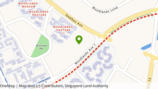 Map showing the location of Northoaks