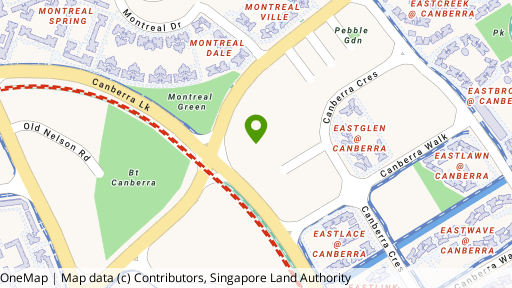 Map showing the location of Provence Residence