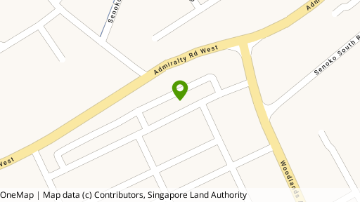 Map showing the location of 38 Woodlands Industrial Park E1