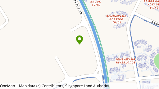 Map showing the location of Admiralty Walk (EC) GLS