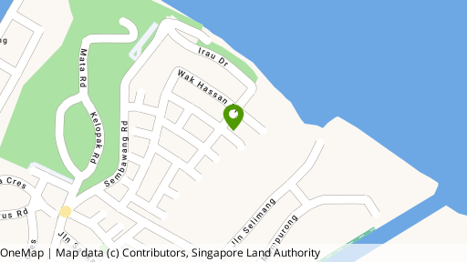 Map showing the location of The Shoreline Residences I