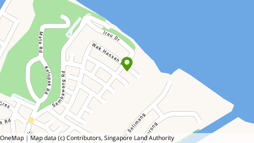 Map showing the location of The Shoreline Residences II