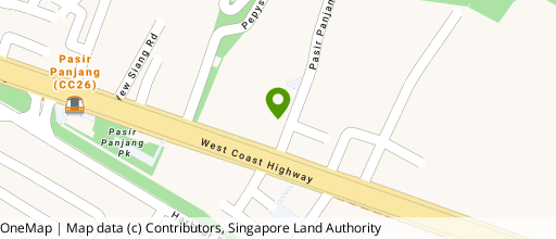Map showing the location of Citilink Warehouse Complex