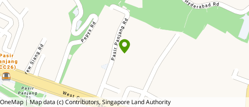 Map showing the location of Interlocal Centre
