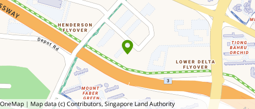 Map showing the location of Henderson Industrial Park