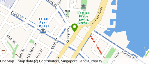 Map showing the location of Far East Finance Building