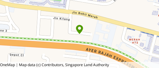 Map showing the location of Redhill Forum