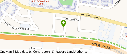 Map showing the location of Acetech Centre