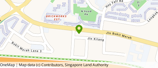 Map showing the location of ABM Building