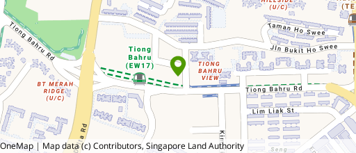 Map showing the location of Central Plaza