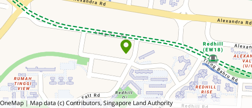 Map showing the location of AA Centre