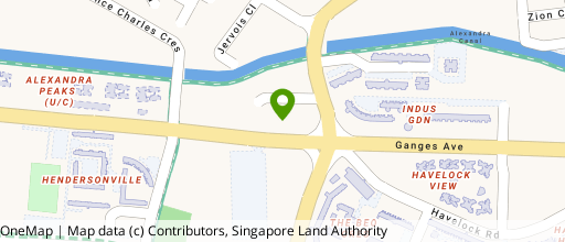 Map showing the location of Delta House