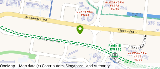 Map showing the location of SIS Building