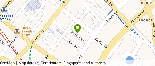 Map showing the location of Tan See Swan & Sons Building