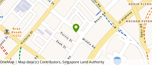 Map showing the location of Amaris By Santika