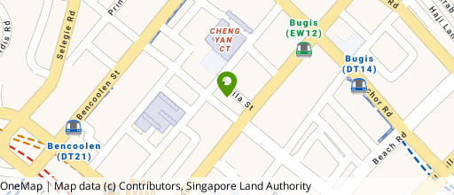 Map showing the location of Midland House