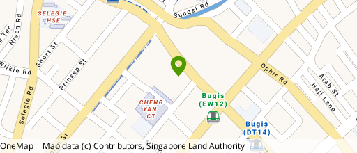 Map showing the location of Fu Lu Shou Complex