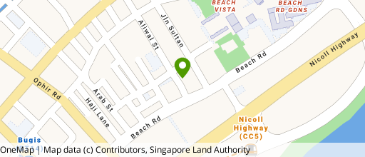 Map showing the location of Lot 18