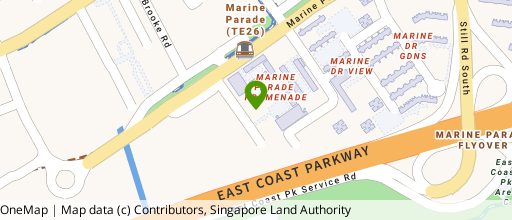 Map showing the location of Parkway Centre