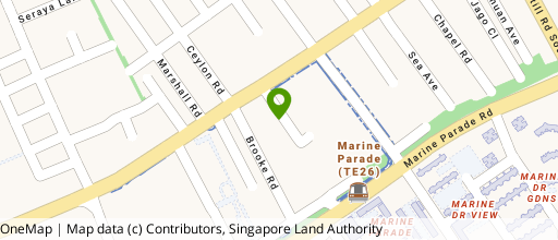 Map showing the location of The Flow Mall