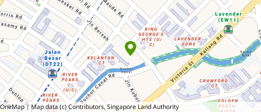 Map showing the location of Song Lin Building