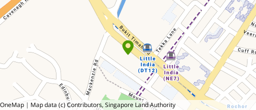 Map showing the location of Rex House