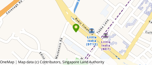 Map showing the location of Boon Siew Building