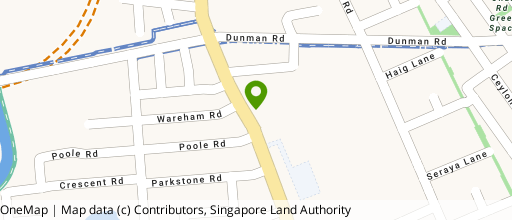 Map showing the location of Beng Tong Mansion