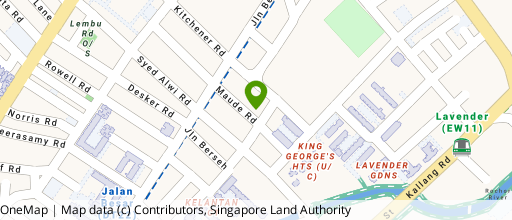 Map showing the location of Townshend Building