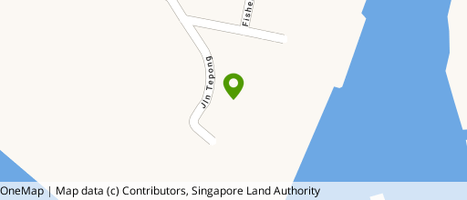 Map showing the location of Jurong Food Hub