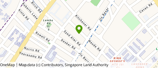 Map showing the location of Trio