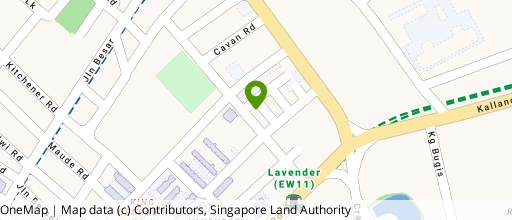 Map showing the location of Lian Soon Building