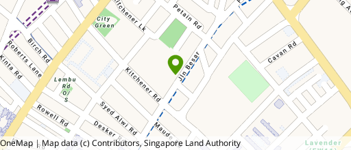 Map showing the location of 7 Wonders Hostel